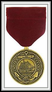 scan of USN Good Conduct medal 