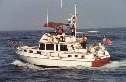 photograph of Mel Kowal's boat - the MEI LEE