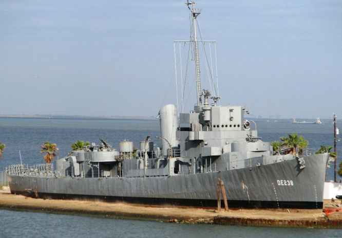 photograph of the USS Stewart (DE-238)