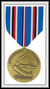 American Campaign medal