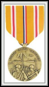 scan of Asiatic Pacific Campaign medal