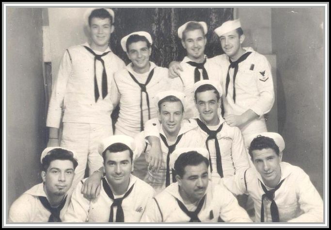 photograph of DE-386 shipmates