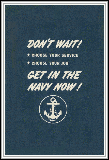scan of back cover of "Whar Kind of Job Can I Get in thr Navy"
