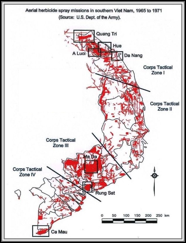 vietnam corps maps